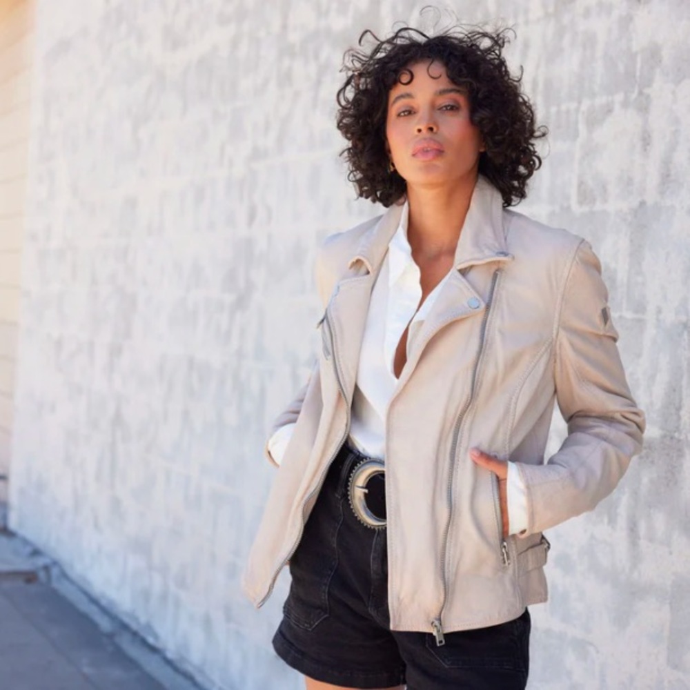 Mauritius Leather Moto Jacket